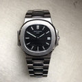 Luxury Stainless Steel Black Dial Watch – Classic Premium Design